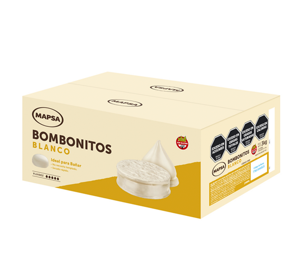 BAÑO BLANCO BOMBONITO BOTONES (5660) x 3 (KG) MAPSA