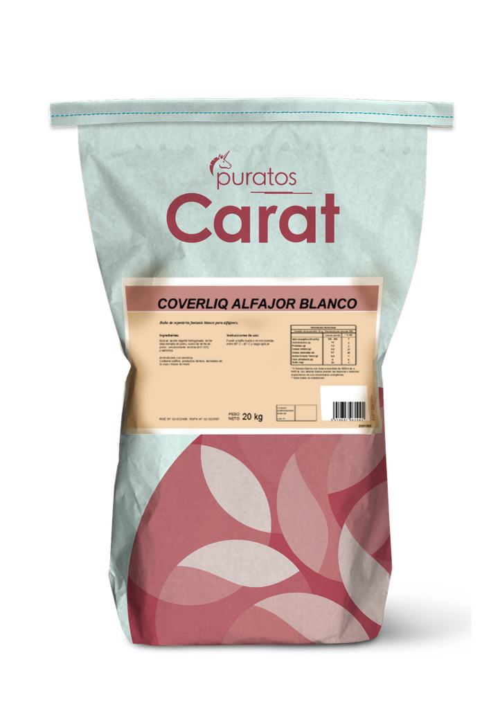 BAÑO CARAT COVERLIQ ALFAJORES BLANCO