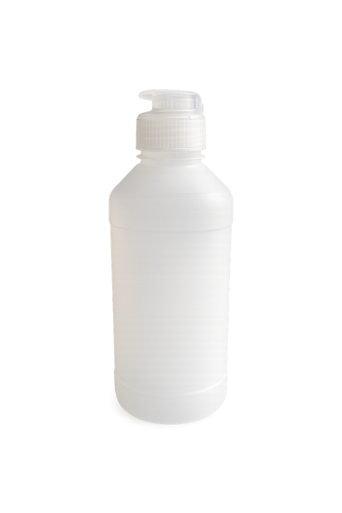 BOTELLA FARMA PEAD NAT. 1 diam boca 28mm