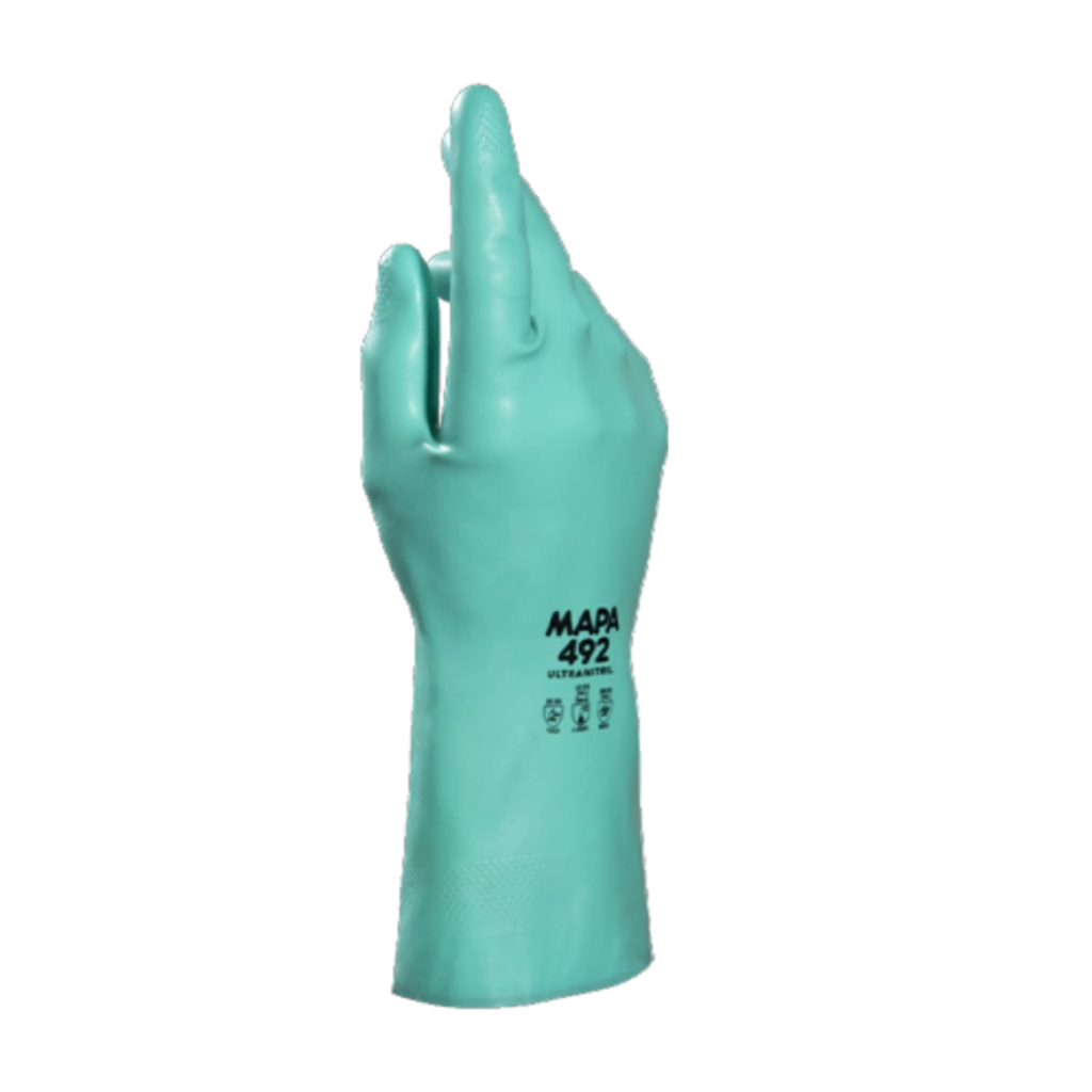 GUANTE ULTRANITRIL 492 POLYBAG  x 1