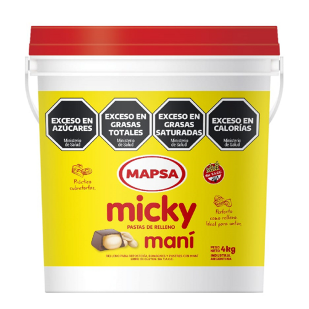 PASTA UNTABLE MANI (59-27) x 4Kg MICKY