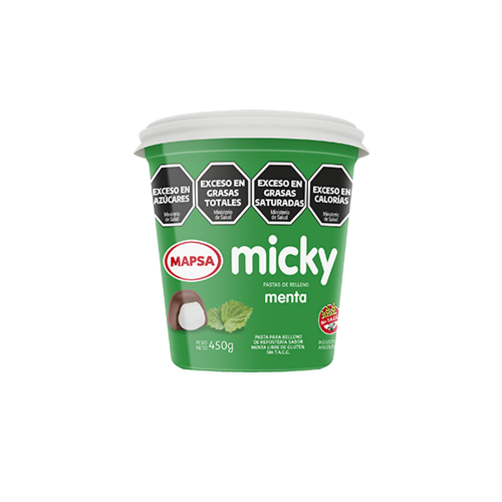PASTA UNTABLE MENTA (59-29) x 4Kg MICKY