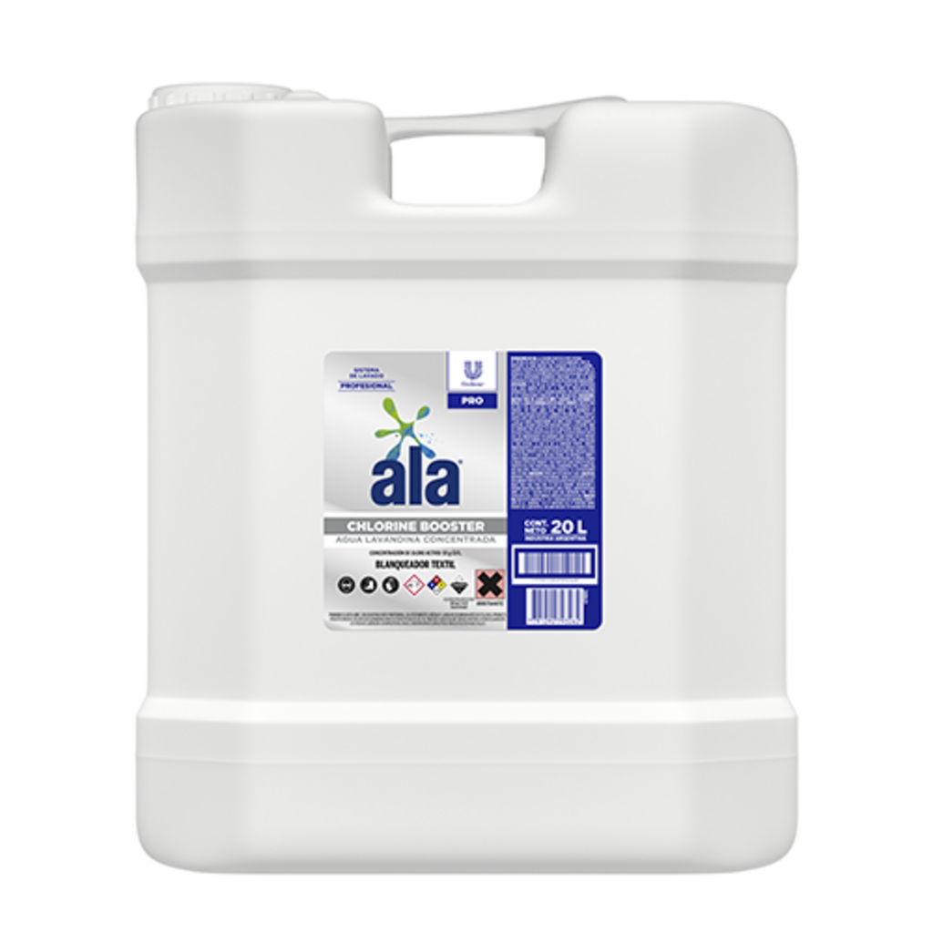 ALA CHLORINE BOOSTER (agua lavandina concentrada) Bidon x 20(LT)