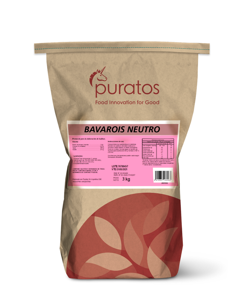 BAVAROIS NEUTRO 3Kg