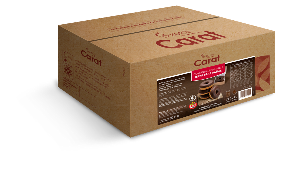 BAÑO CARAT COVERFLEX S/AMARGO 3,3Kg