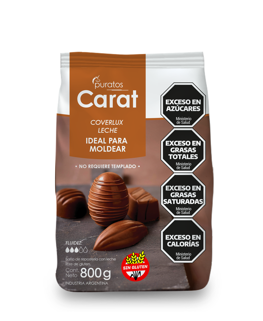 BAÑO CARAT COVERLUX LECHE 0,8Kg