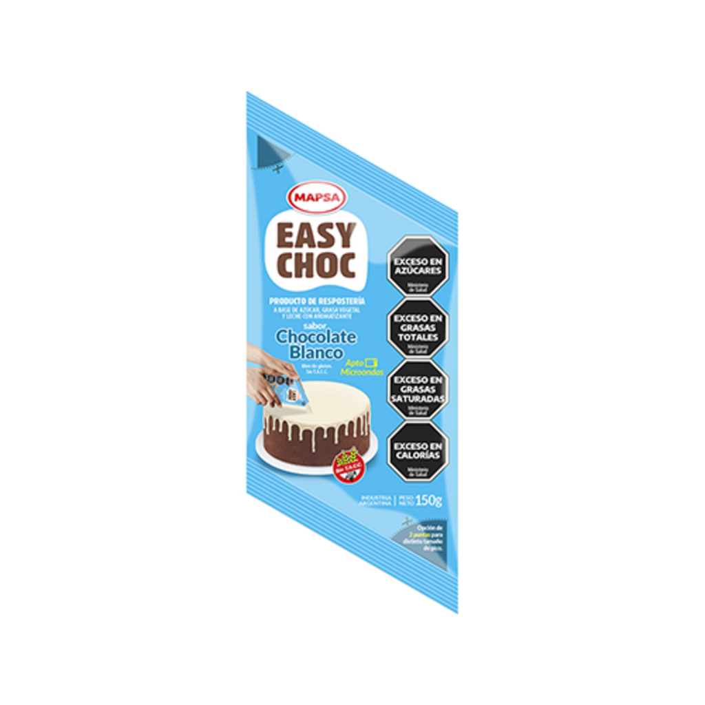 BAÑO EASY CHOC BLANCO 12 pouch x 150gr (61-03) x 1.8 (KG)