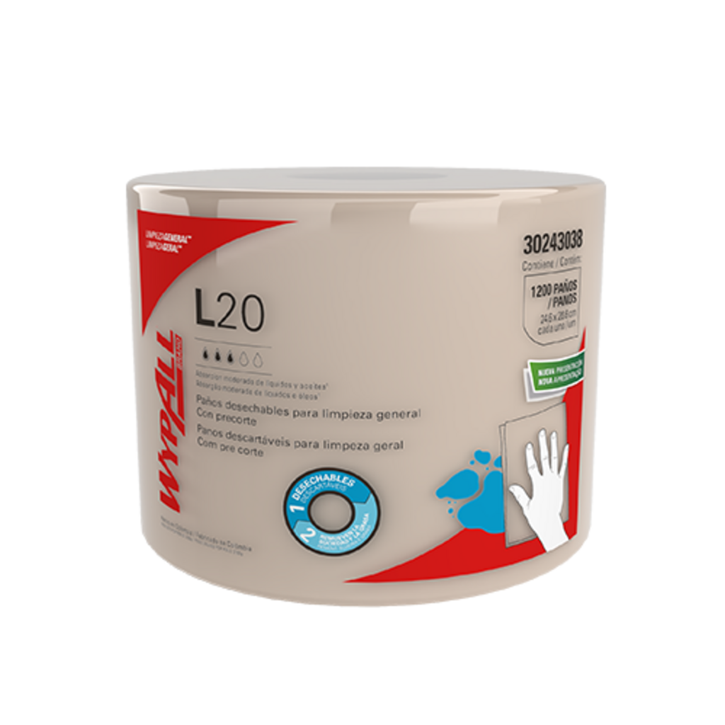 BOBINA INDUSTRIAL ECOLOGICA L20 ROLLO 300Mts 30243038