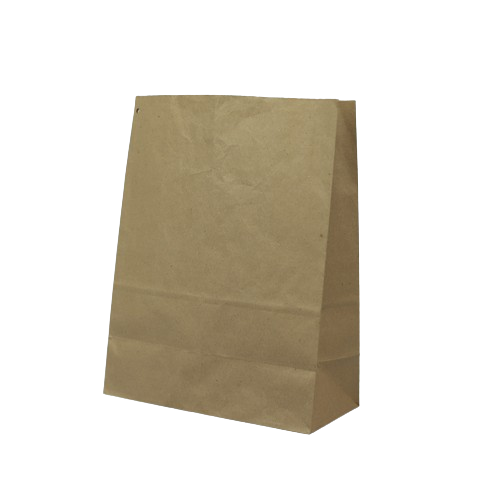 BOLSA PAPEL KRAFT NRO 4 DELIVERY FONDO CUADRADO