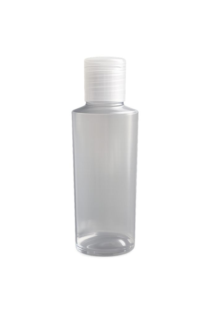 BOTELLA PVC 70ml ALCOHOL EN GEL 20mm