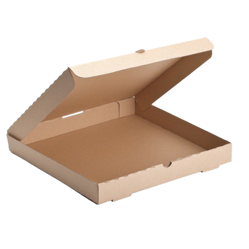 CAJA MICROCORRUGADA MARRON MM P/PIZZA 32X32X5 