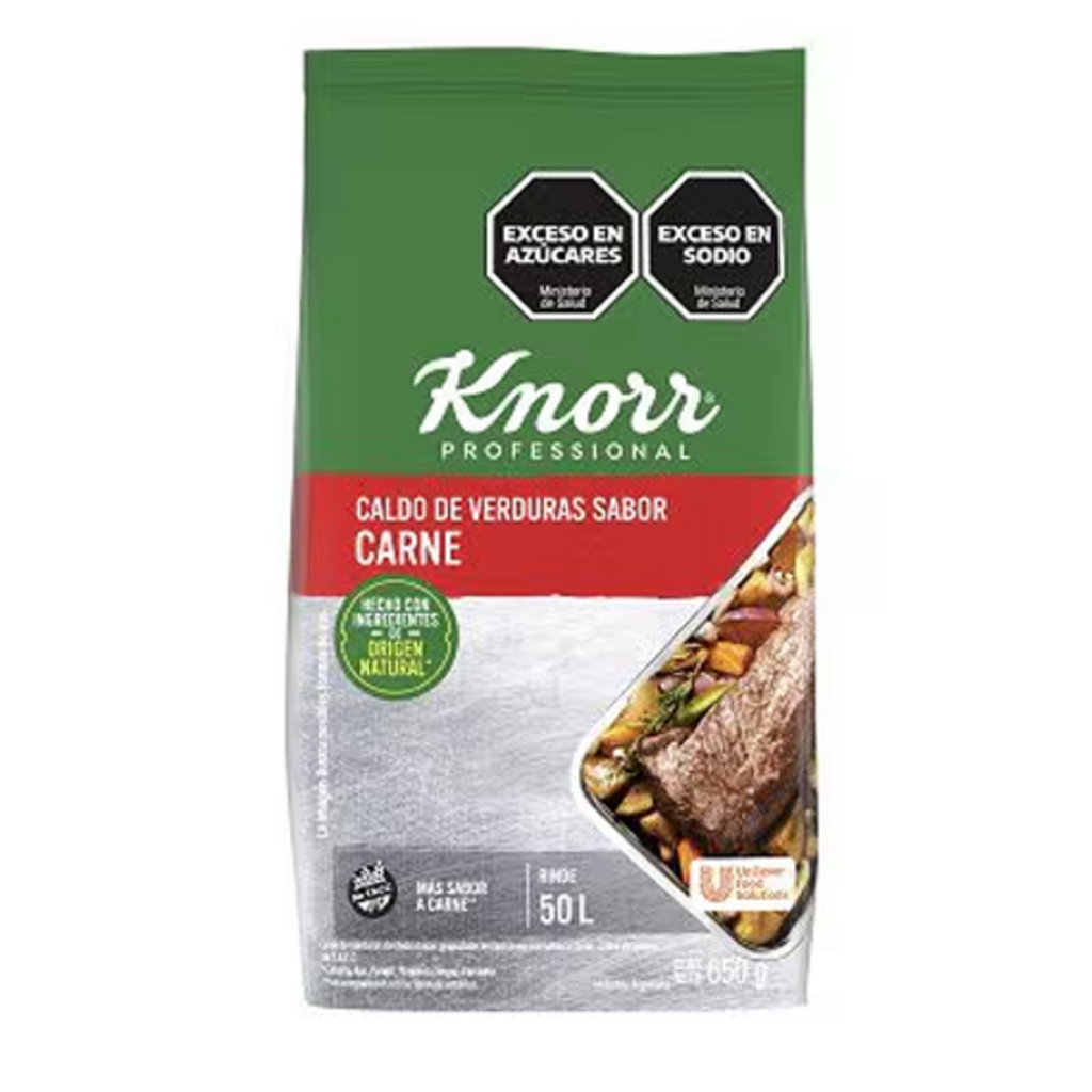CALDO GRANULADO CARNE 650GR KNORR