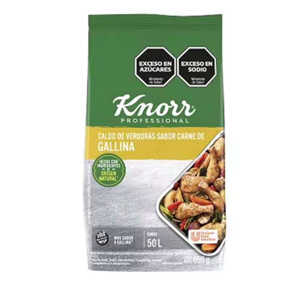 CALDO GRANULADO GALLINA 650GR KNORR