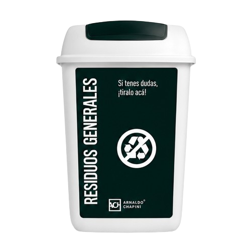 CESTO BASURA RESIDUOS GENERALES