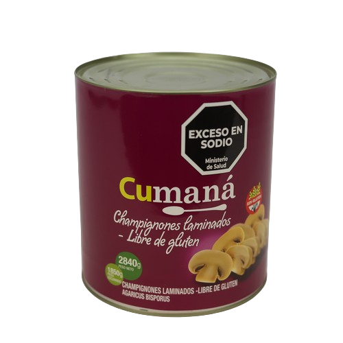 CHAMPIGNONES LAMINADOS 2.84Kg