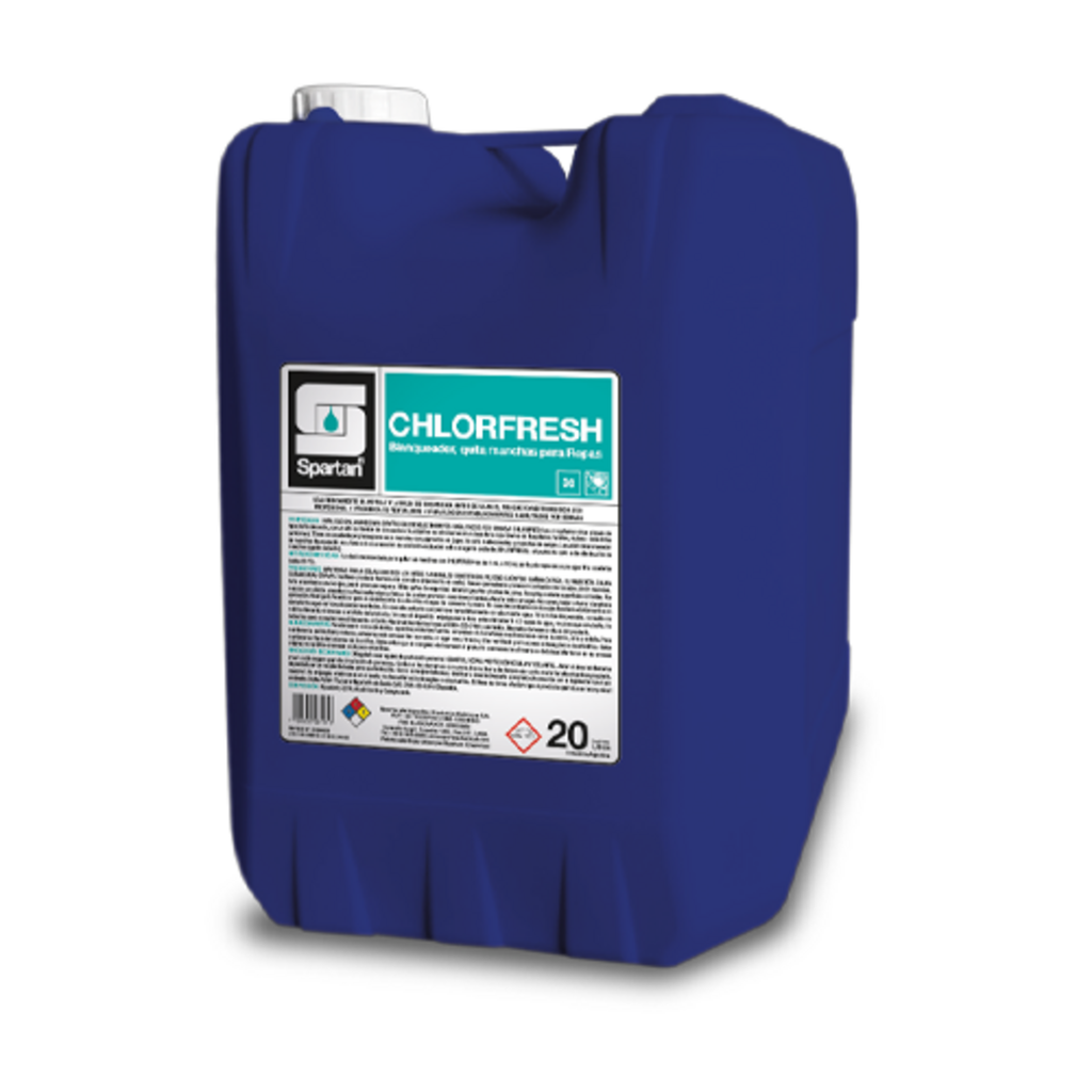 CHLORFRESH(blanqueador p/ropa clorado) 20LT