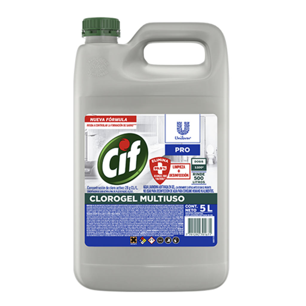 CIF CLOROGEL LIMPIADOR MULTIUSO 5LT