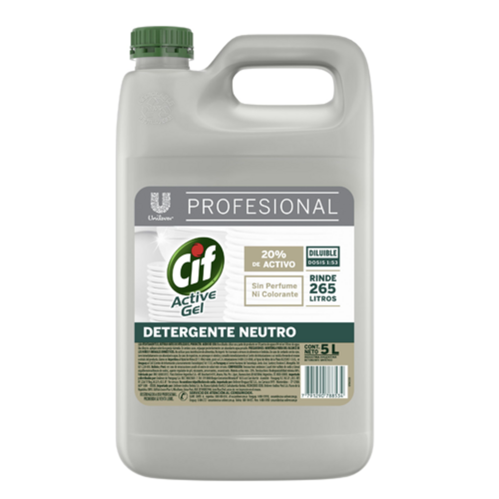 CIF DETERGENTE NEUTRO 5LT