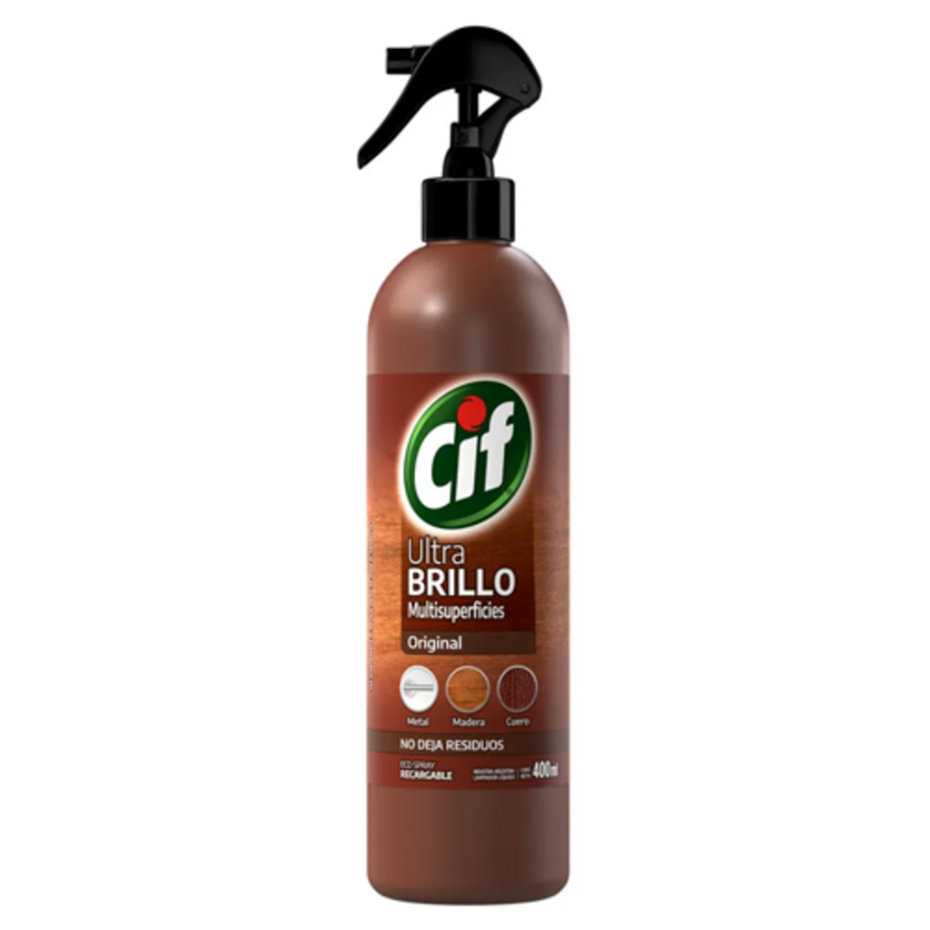 CIF ULTRA BRILLO ANTI POLVO 400ML