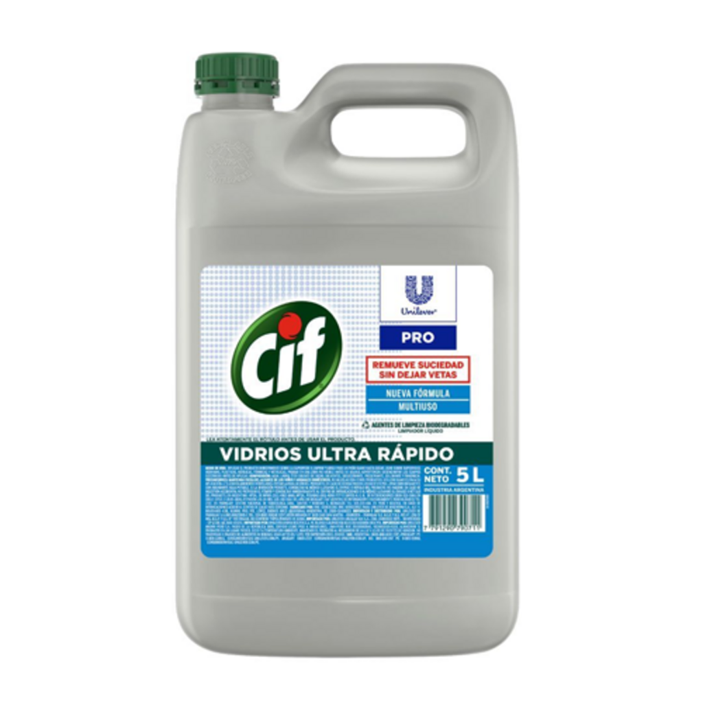 CIF VIDRIOS BIODEGRADABLE 5LT