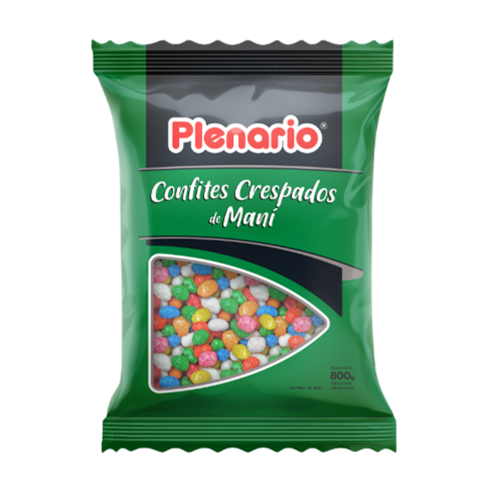 CONFITE DE MANI PIEDRITA CRESPADO BOLSA 800GR
