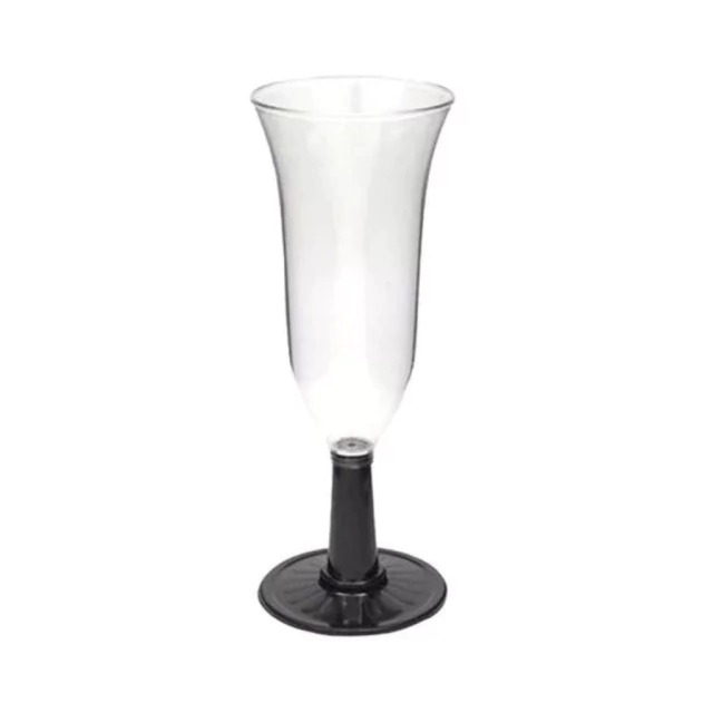 COPA CHAMPAGNE PIE NEGRO