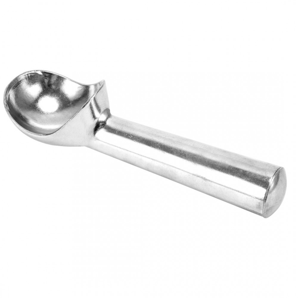 CUCHARA ALUMINIO MANUAL P/SERVIR HELADO 40GR