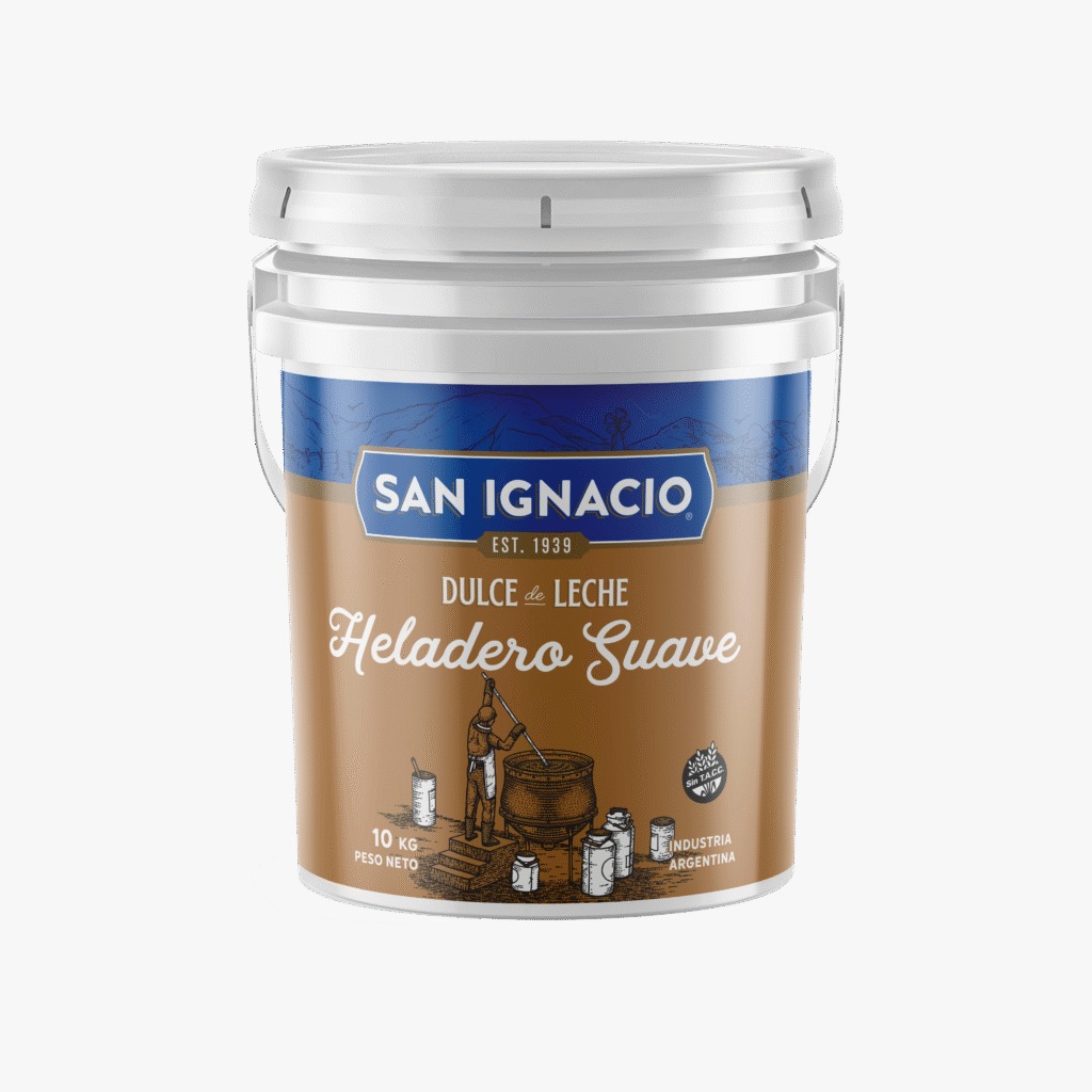 DULCE DE LECHE HELADERO SUAVE BALDE x 10Kg SAN IGNACIO