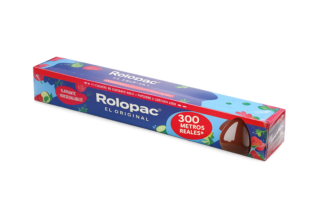 FILM PVC C/CUTTER BOX 38CM x 300Mts ROLOPAC