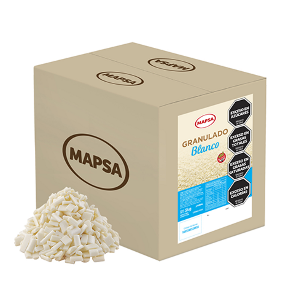 GRANULADO BLANCO REPOSTERO (56-16) x 3 (KG) MAPSA
