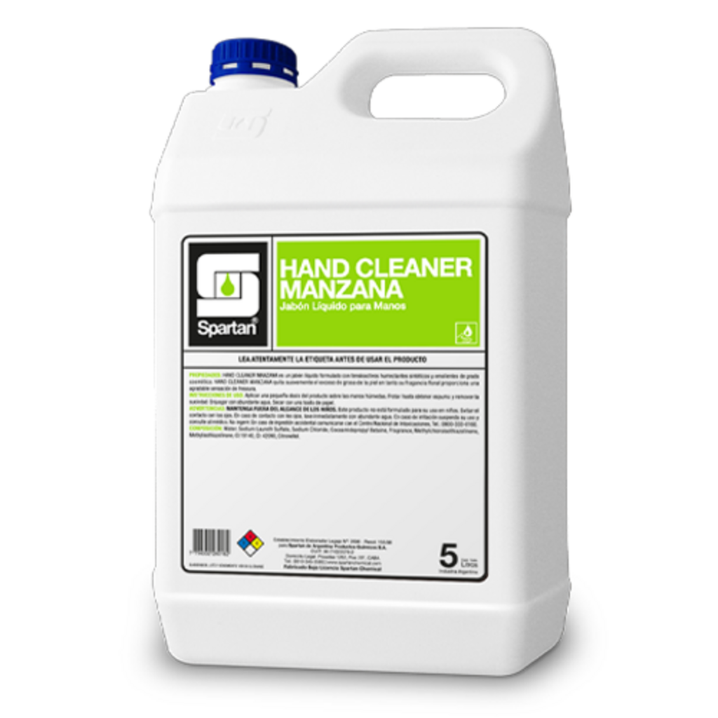 HAND CLEANER MANZANA(jabon liquido de manos) 5LT