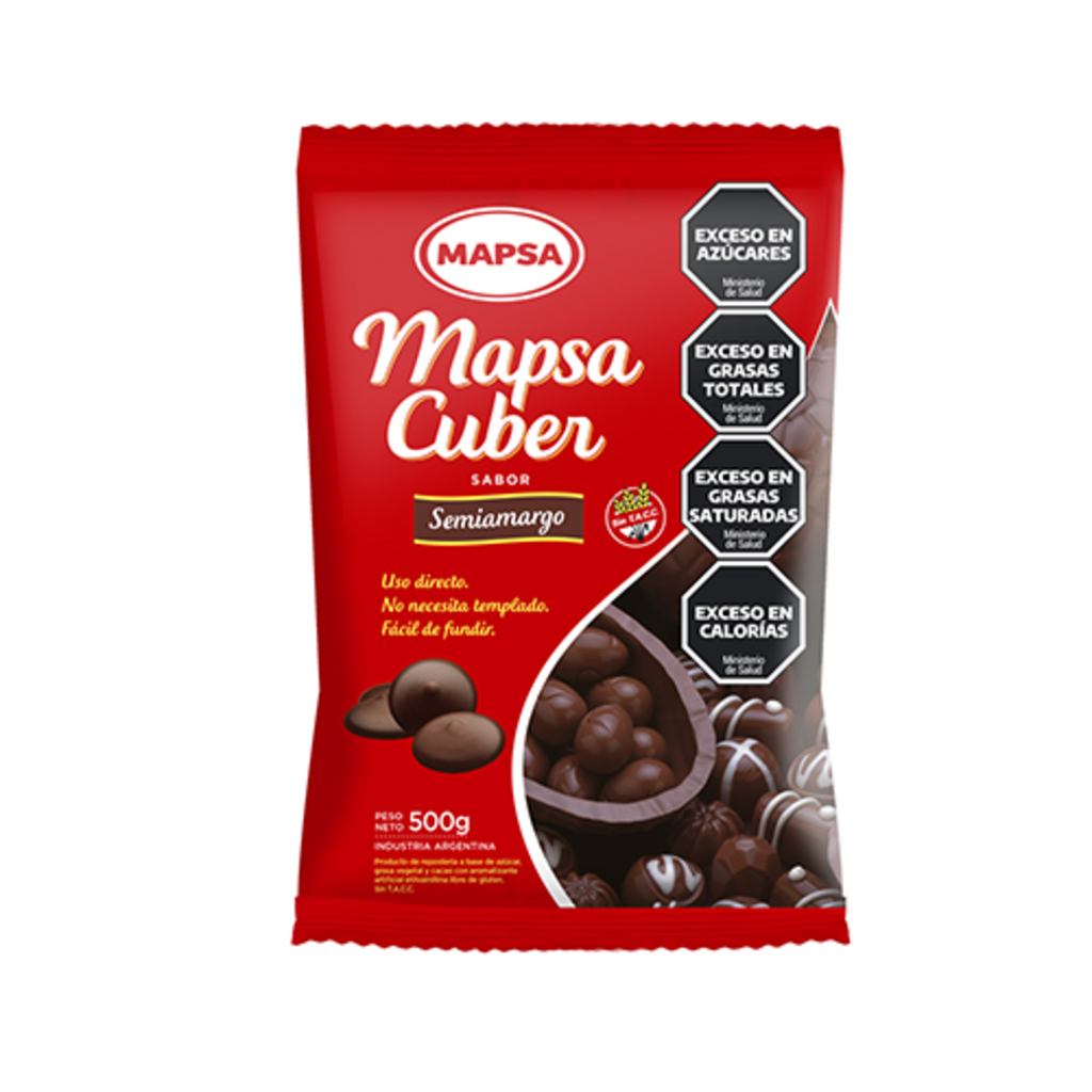 MAPSACUBER S/AMGO BOTONES (5878) (10 bolsas x 500gr) x 5 (KG) MAPSA