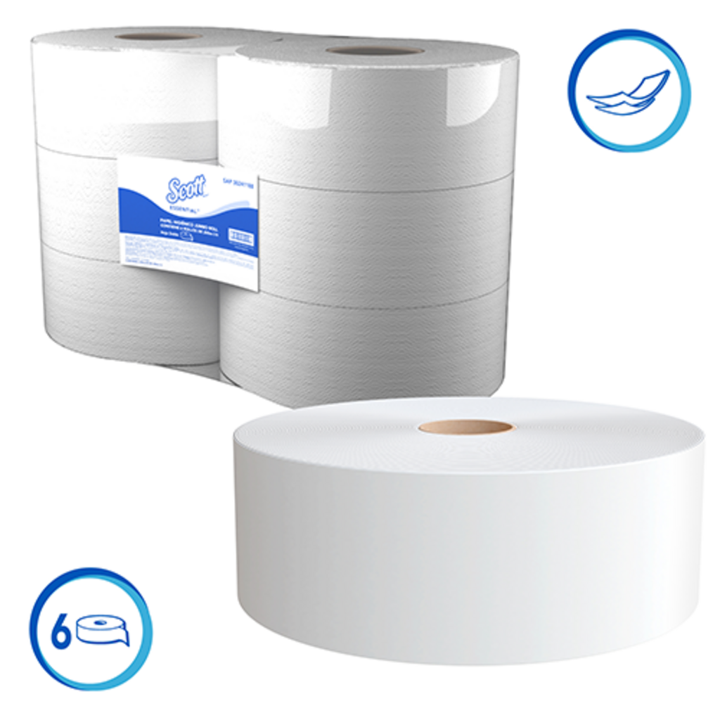 PH SCOTT A/METRAJE JRT DOBLE HOJA ROLLO x 250Mts 30241188