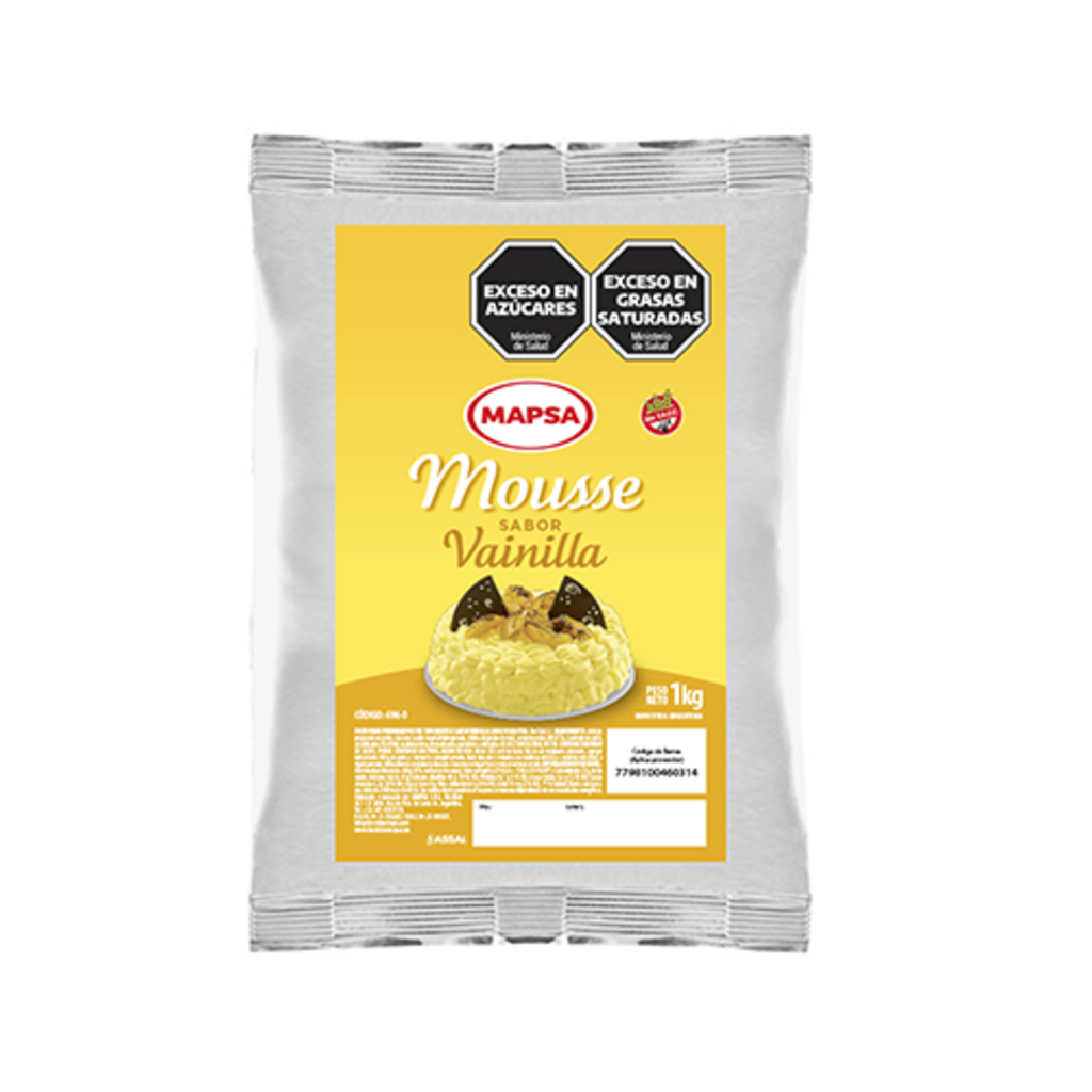 POLVO P/MOUSSE VAINILLA (6960) Bolsa x 500 (GR)   MAPSA