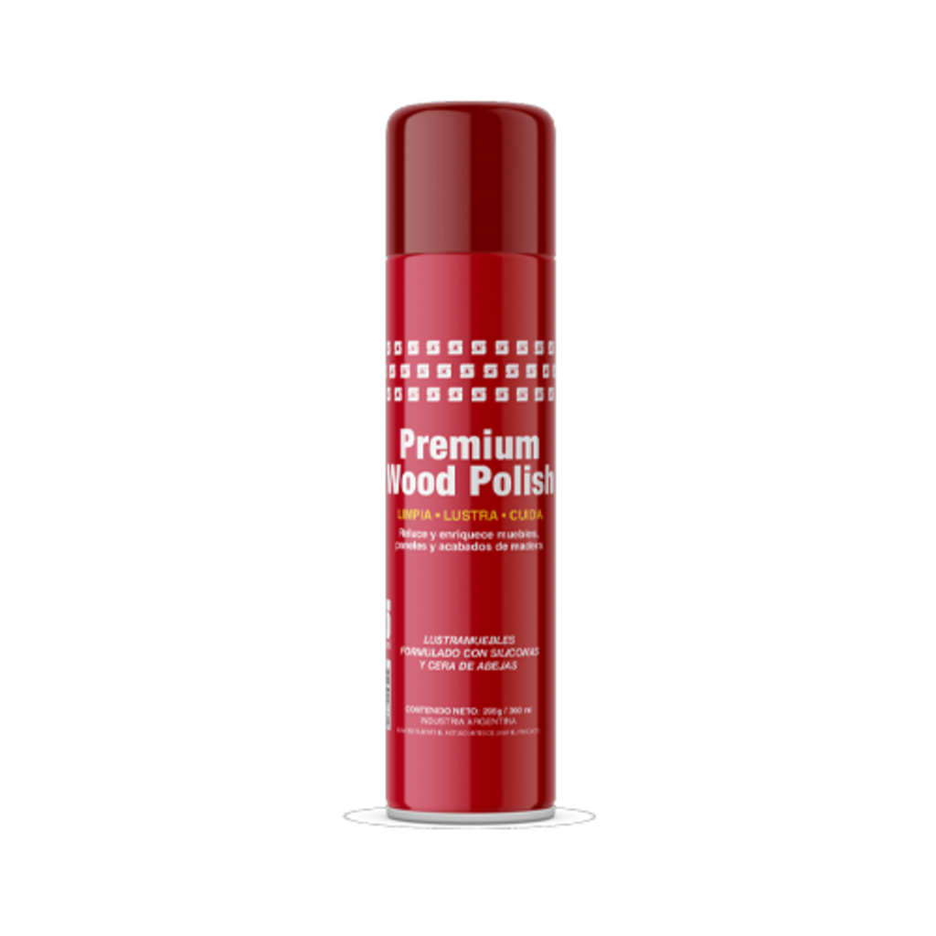 PREMIUM WOOD POLISH (lustramuebles) AEROSOL 360GR