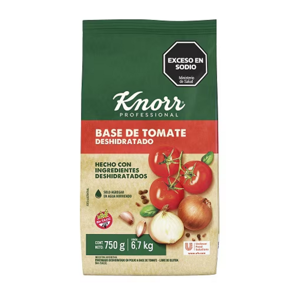 TOMATE EN POLVO DESHIDRATADO x 750Gr