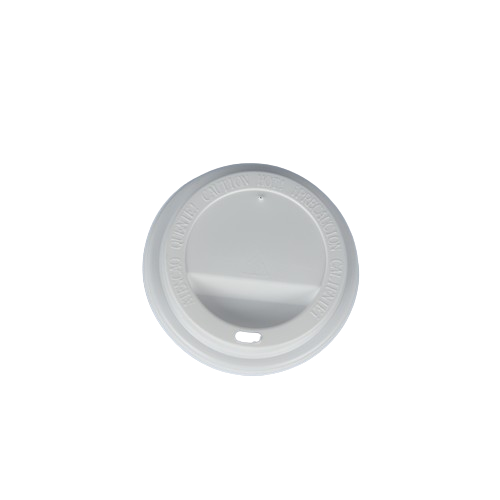 TAPA PLASTICA DOMO 12Oz BLANCA (vaso 360cc)