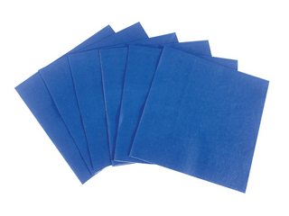 SERVILLETA 24x24 BOUQUET AZUL DOBLE PLIEGO