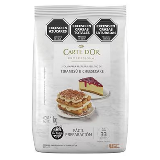 [12163] CARTE DOR TIRAMISU Y CHEESECAKE 1Kg