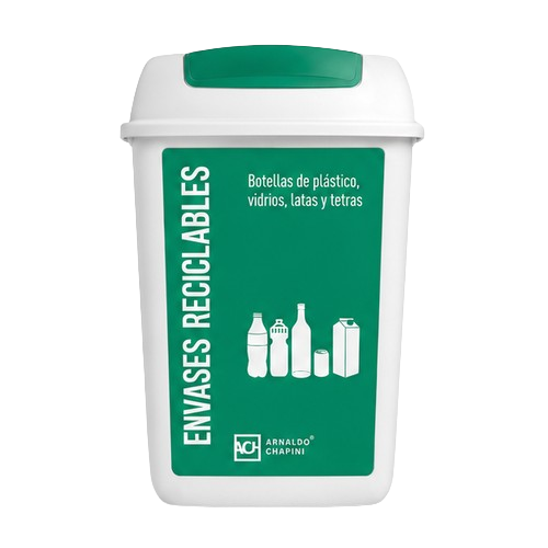 [12483] CESTO BASURA ENVASES RECICLABLES