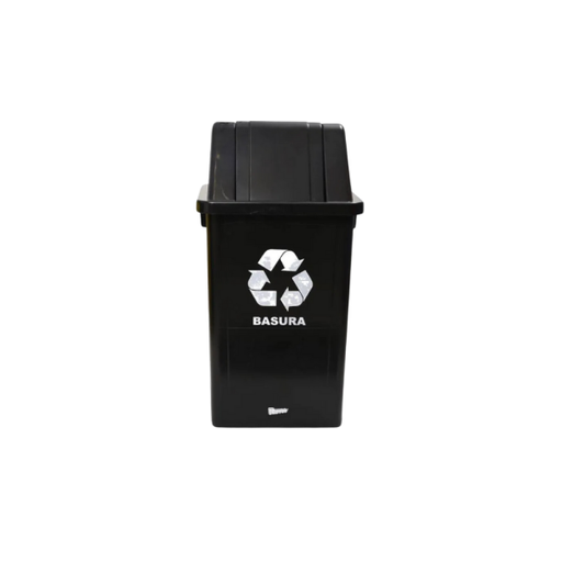 CESTO PUSH C/TAPA VAIVEN 60L.