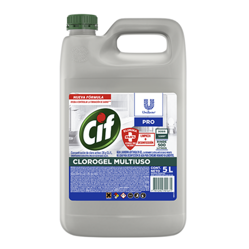 [11745] CIF CLOROGEL LIMPIADOR MULTIUSO 5LT