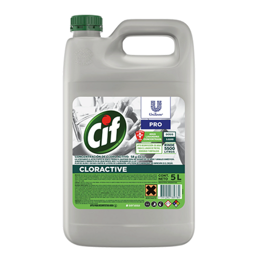 [11990] CIF DESINFECTANTE CLORACTIVE 5LT