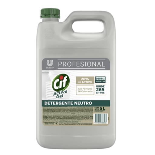 [12539] CIF DETERGENTE NEUTRO 5LT