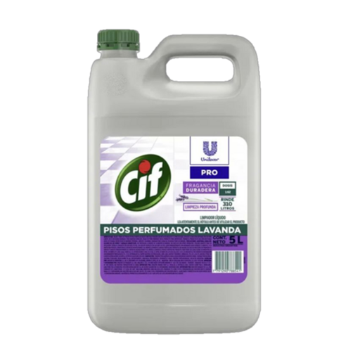 [11768] CIF LIMPIADOR LIQUIDO LAVANDA PROFESIONAL 5LT