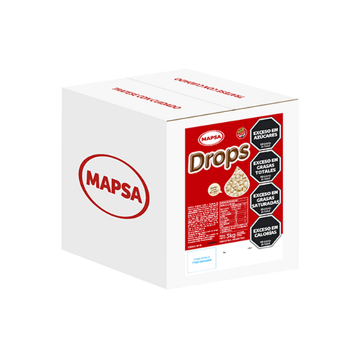[997] MAPSA DROPS BLANCA GOTA MEDIANA 2500 Un/Kg (5893) x 3 (KG) MAPSA