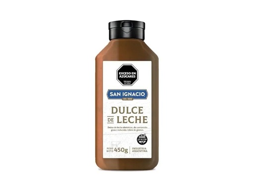 [10542] DULCE DE LECHE FAMILIAR BOTELLA x 450GR SAN IGNACIO