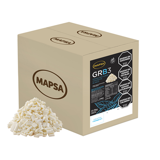 [10116] GRANULADO BLANCO CHOCOLATE (GRB3) 3 (KG) MAPSA
