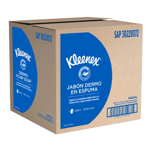 [7668] JABON KLEENEX MANUAL EN ESPUMA x 1000ML 30246448