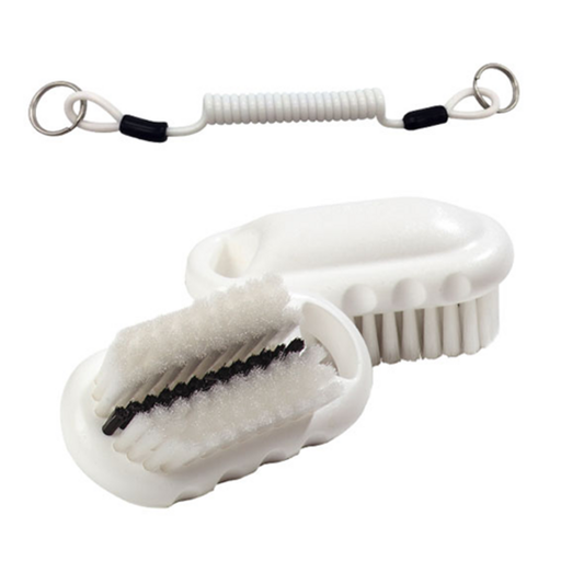 [10842] KIT DE CEPILLO LIMPIA UÑAS Y MANOS BLANCO 44431 ITALIMPIA